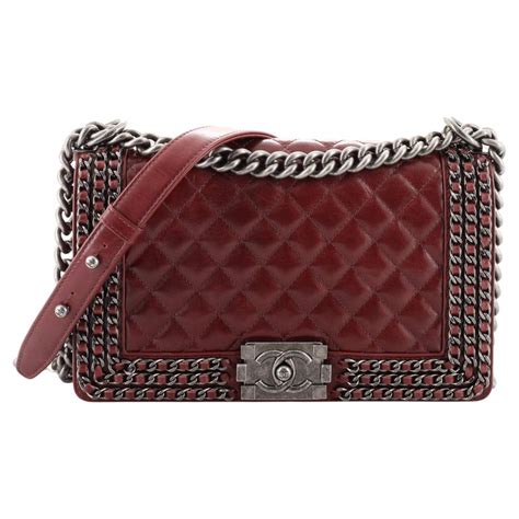 chanel glazed calfskin quilted soft boy flap bag|chanel bag for sale.